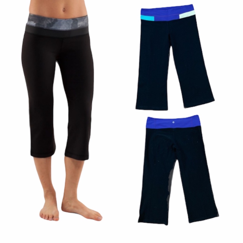 LULU LEMON "Groove" Reversible Crop Pant